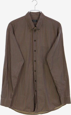 Bally Button Up Shirt in M in Green: front