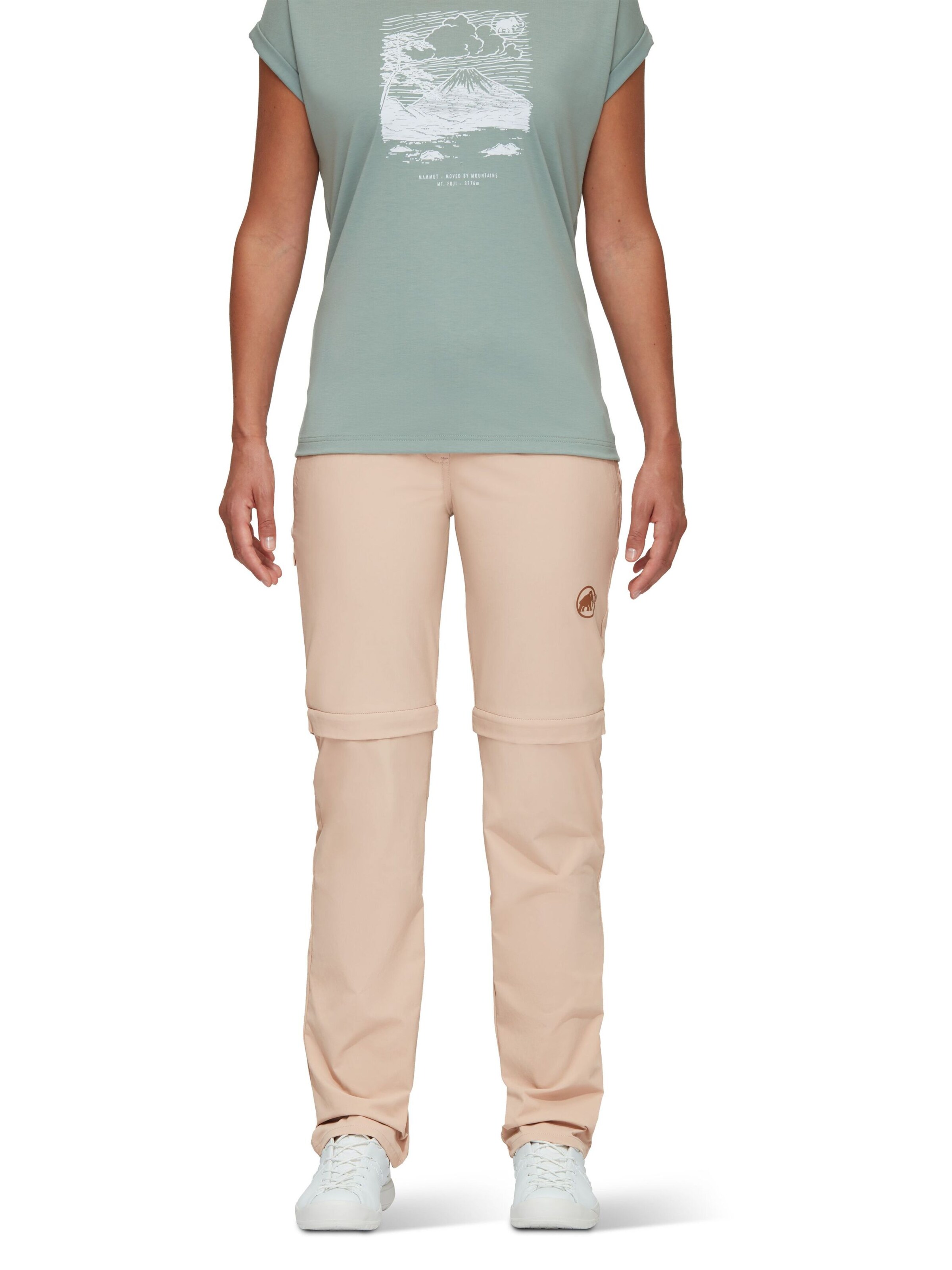 MAMMUT Regular Outdoorhose ‘Runbold' in Beige: Vorderseite