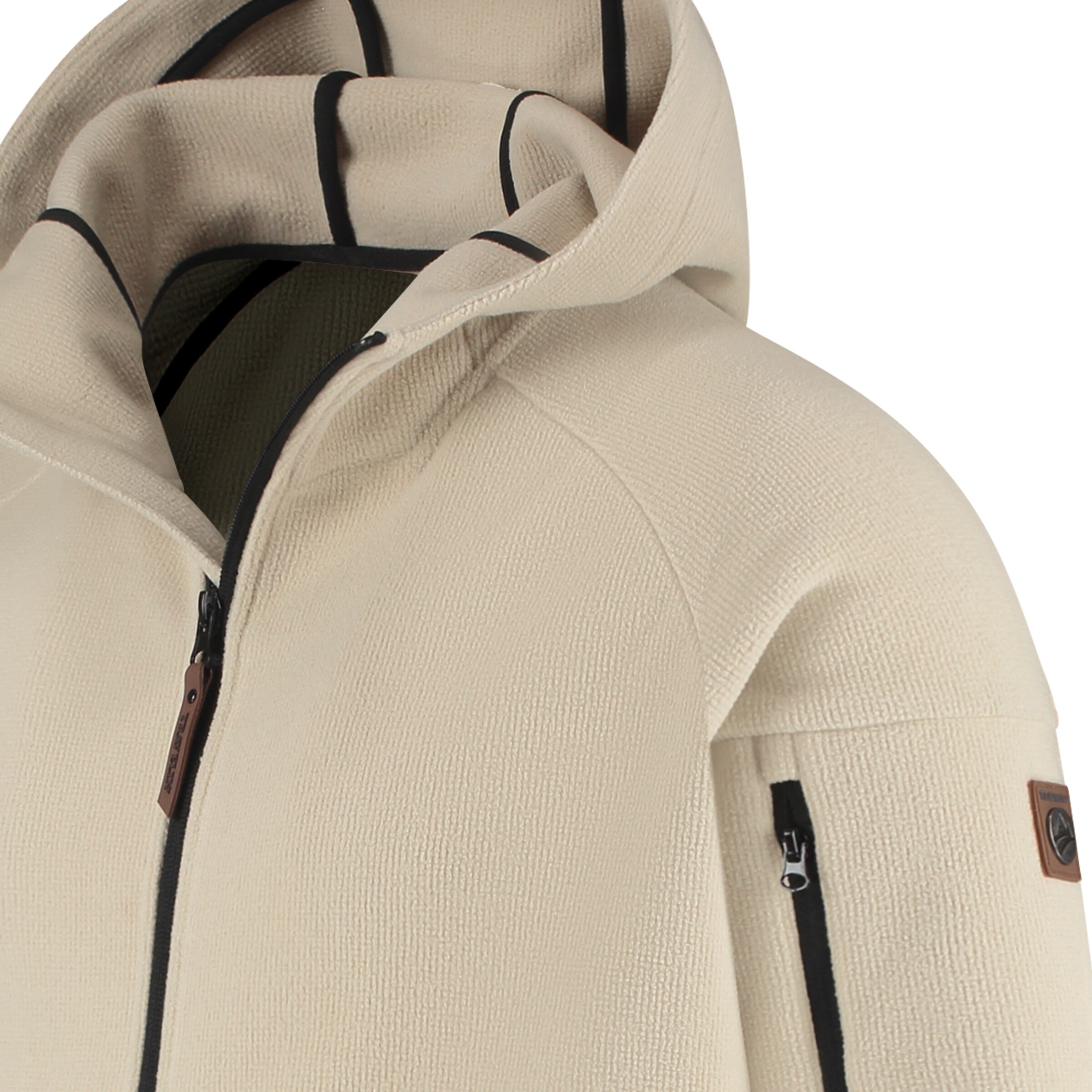 Travelin Fleecejakke 'Bjorn' i beige