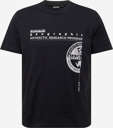 NAPAPIJRI T-Shirt 'S-MANTA' in Schwarz: predná strana