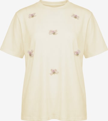 T-shirt 'Pop' MYMO en jaune : devant
