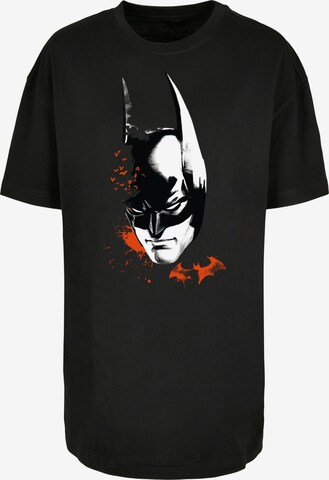 F4NT4STIC T-Shirt 'DC Comics Batman Arkham Bats Face' in Schwarz: predná strana