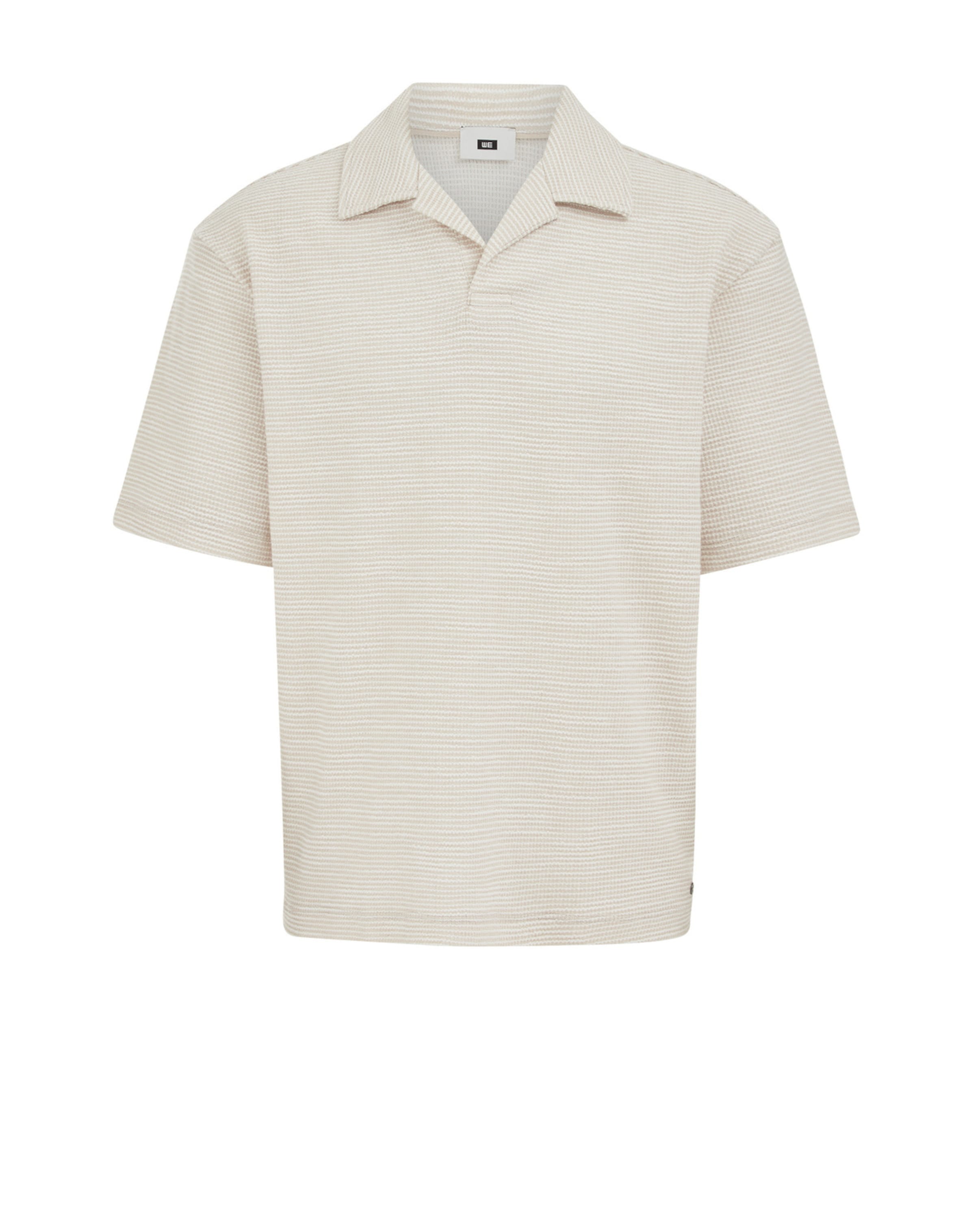 WE Fashion Shirt in Beige: voorkant