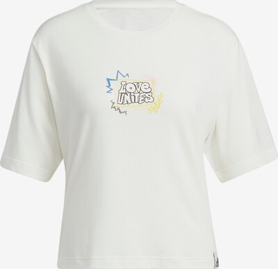 ADIDAS SPORTSWEAR Functioneel shirt in de kleur Blauw / Geel / Grijs / Wit, Productweergave