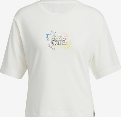 ADIDAS SPORTSWEAR Функционална тениска в синьо / жълто / сиво / бяло, Преглед на продукта