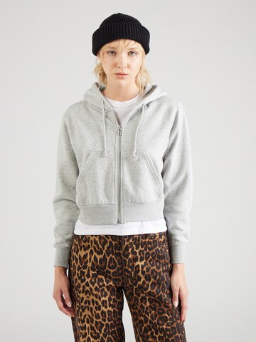 Monki Sweat jacket in Grey: front