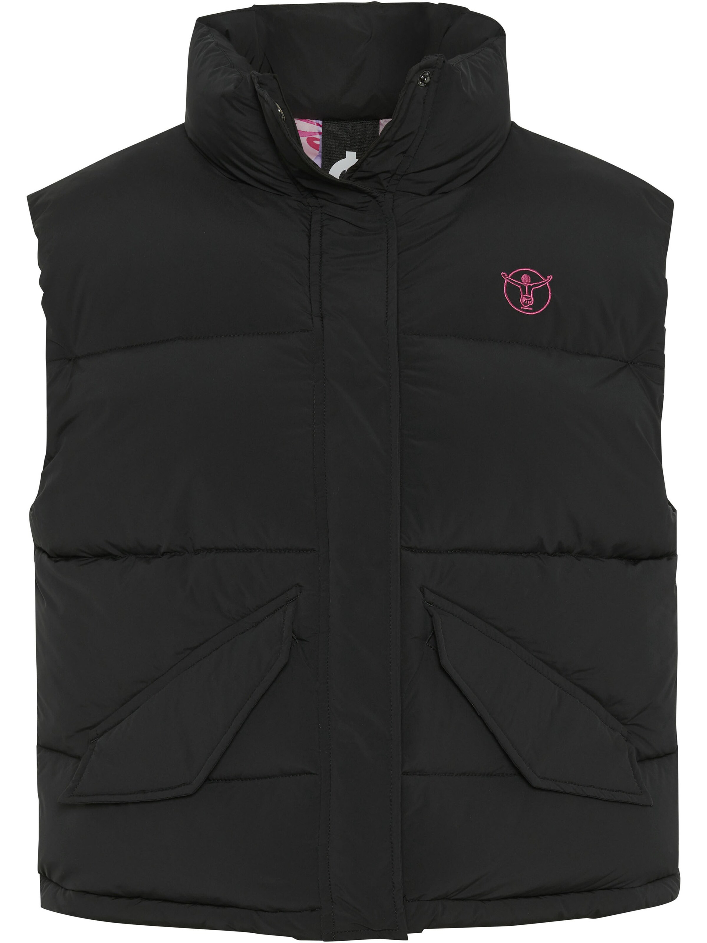 CHIEMSEE Vest in Black: front
