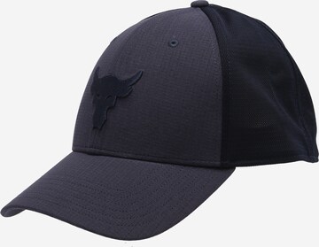 UNDER ARMOUR Athletic Cap 'Project Rock' in Blue: front