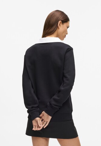 Karl LagerfeldSweater majica - crna boja