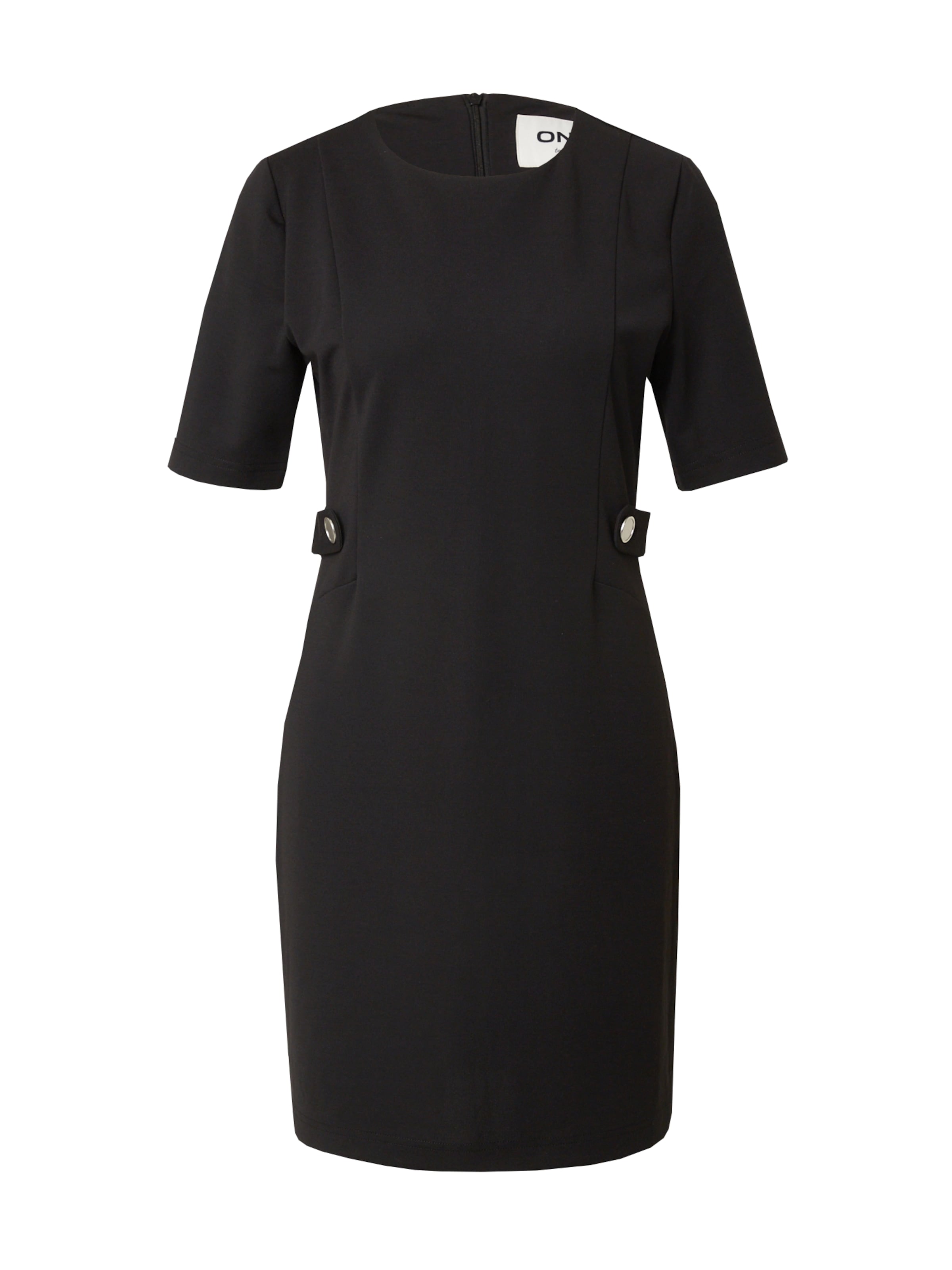 ONLY Kleid 'Peach' in Schwarz: Vorderseite