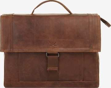 Messenger SANSIBAR en marron : devant