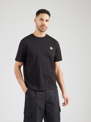 TRAPP - Camiseta en negro: frente