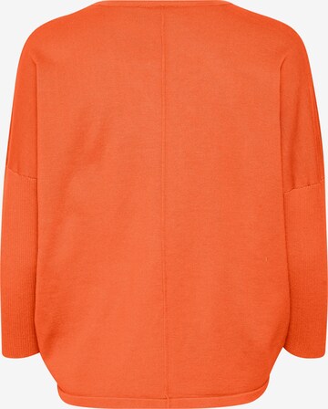SAINT TROPEZ Sweater in Orange