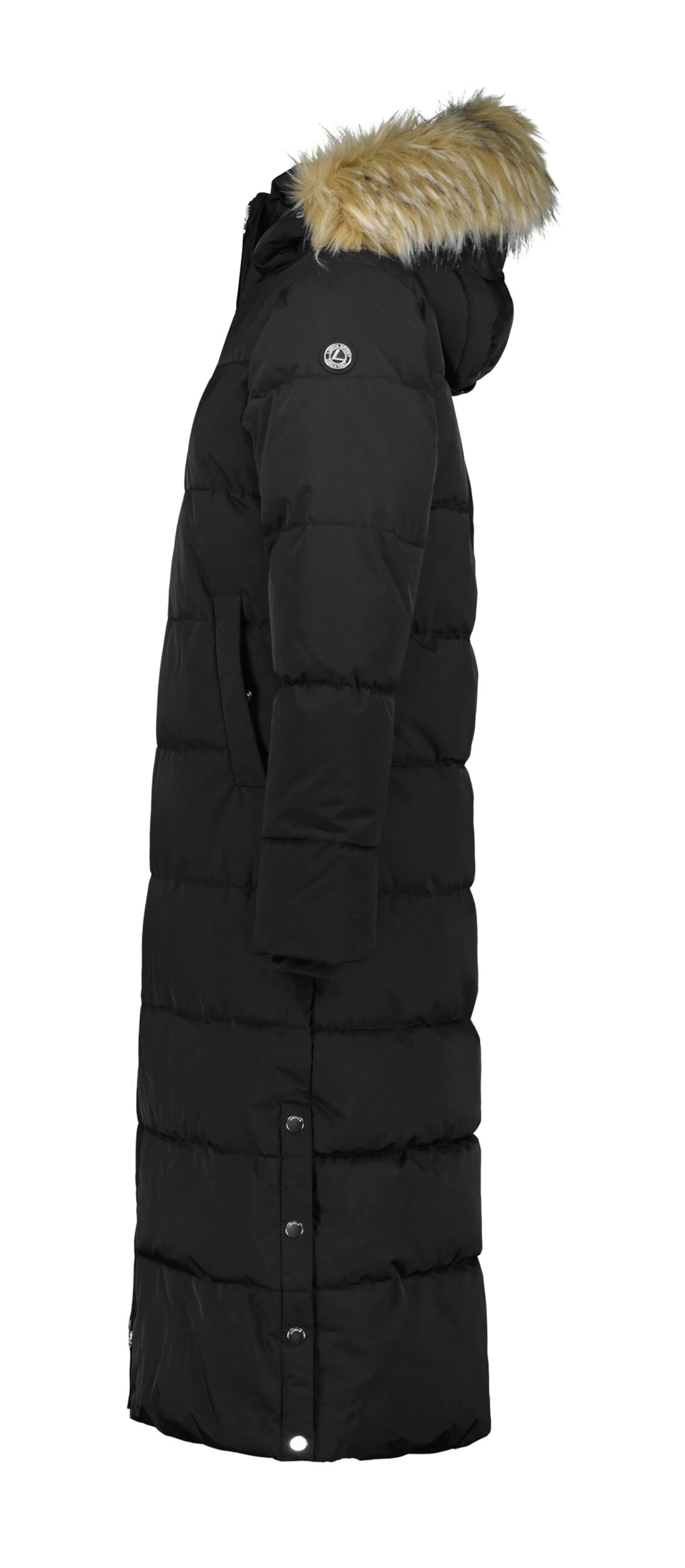 LUHTA Funktsionaalne mantel 'Iisalmi', värv must