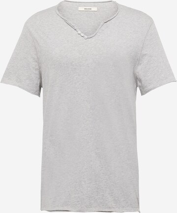 Zadig & Voltaire T-shirt 'MONASTIR' i grå: framsida