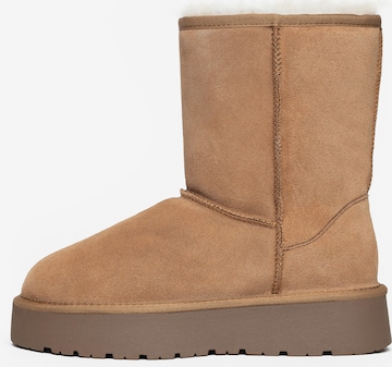 Gooce Ботинки 'FAIRFIELD' в Коричневый: спереди