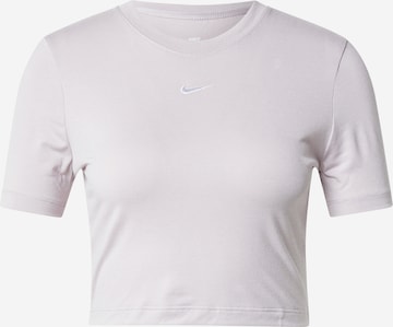 Nike SportswearMajica 'ESSNTL' - ljubičasta boja: prednji dio