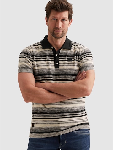 PME Legend Paita 'Polo shirt with color gradient and badge' värissä sininen