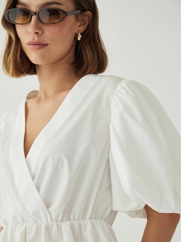 T-shirt ' N-Magdalena ' Noella en blanc