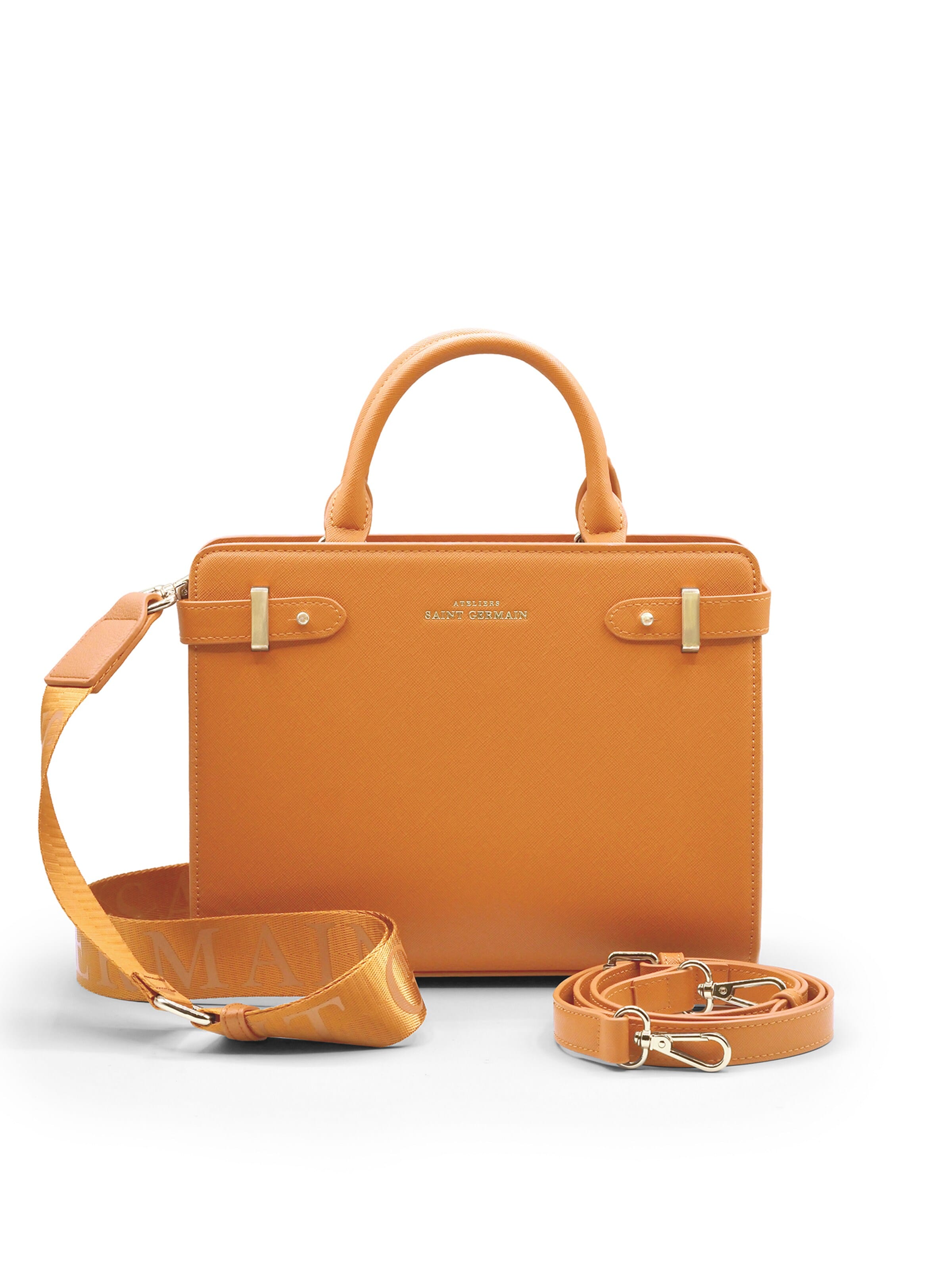 Ateliers Saint Germain - Malas de tiracolo 'MASSY' em castanho: frente