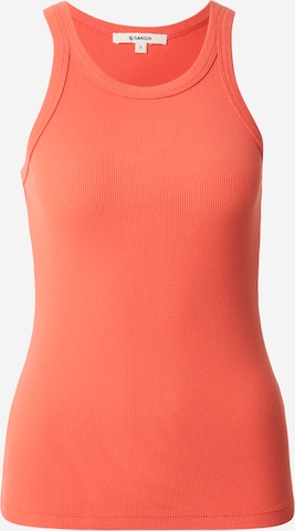 Haut GARCIA en orange : devant