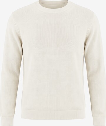 Vantory Sweater in White: front