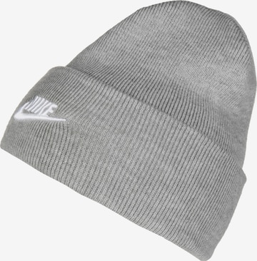 Nike Sportswear Čiapky 'Peak Futura' - Sivá: predná strana