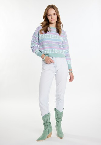 IZIA Sweater 'Eyota' in Green