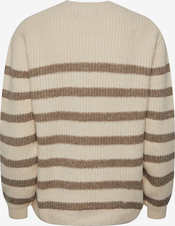 PIECES Sweater 'Klara' in Beige