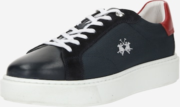 La Martina Sneakers low i blå: forside