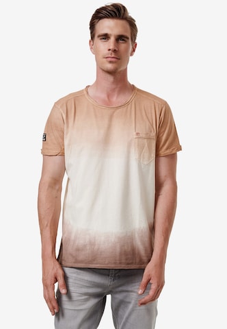 Rusty Neal T-Shirt in Braun: predná strana