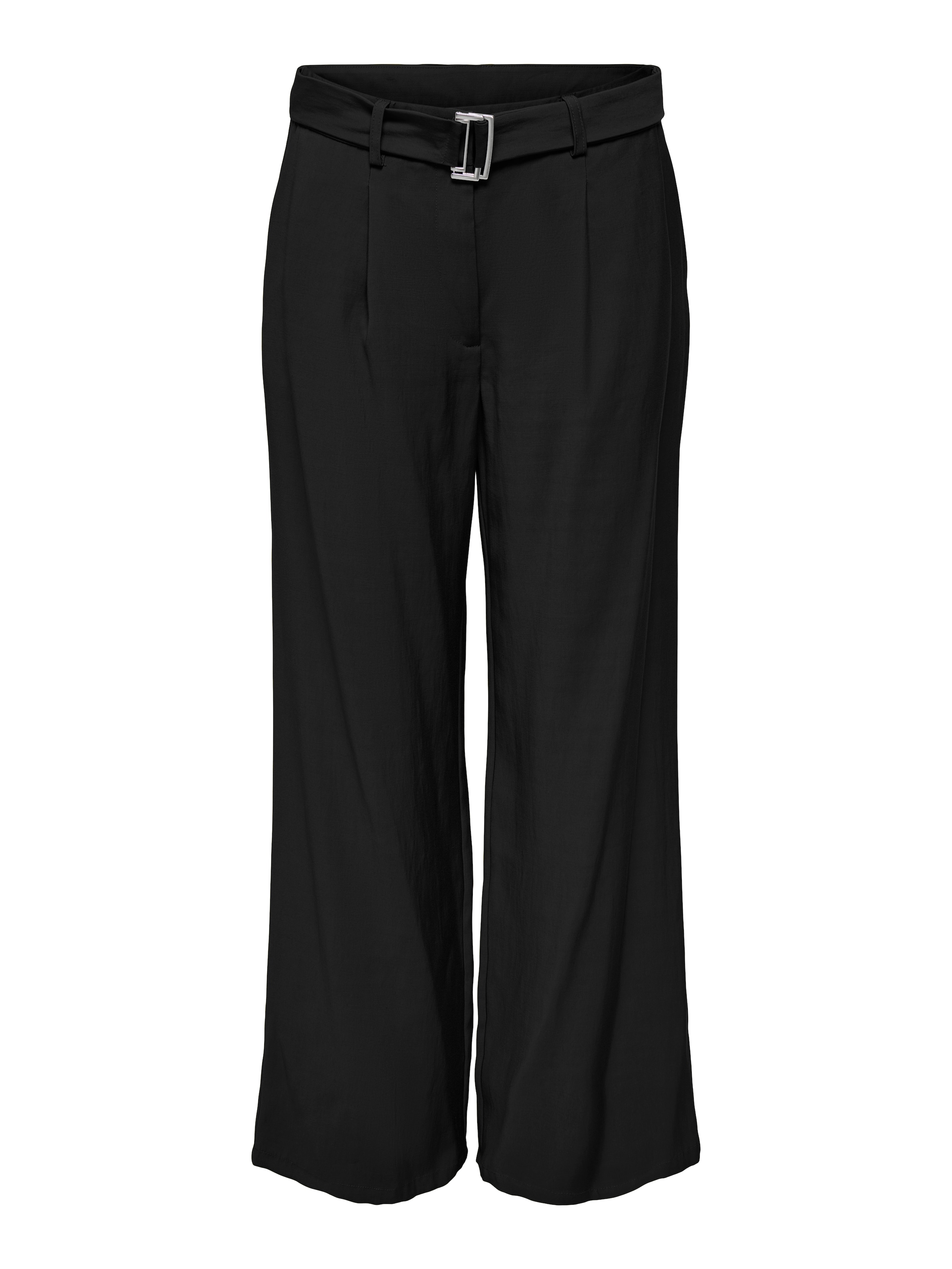 JDY Pleat-front trousers 'JDYZENYA' in Black: front