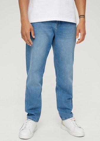 s.Oliver Tapered Jeans in Blauw: voorkant