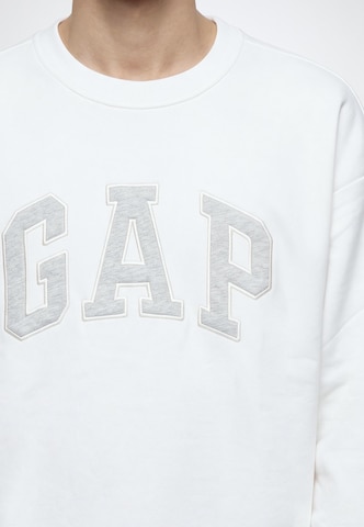 GAP Sweatshirt 'HERITAGE' in White