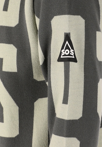 SOS Pullover 'Verbier' in Grau