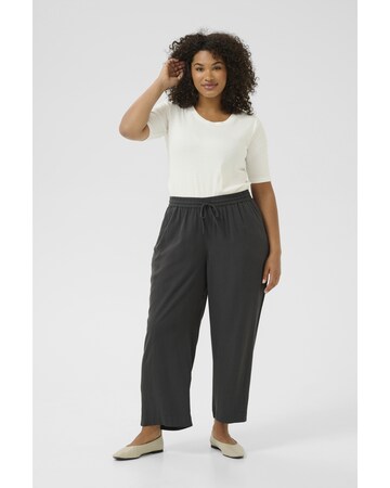 Loosefit Pantalon 'Mille' KAFFE CURVE en noir