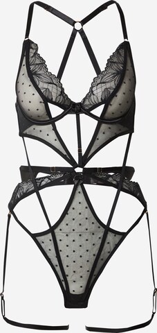 Hunkemöller Body 'Lulu' i sort: forside