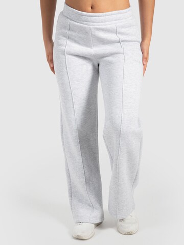 Smilodox Loose fit Trousers 'Milea' in Grey: front