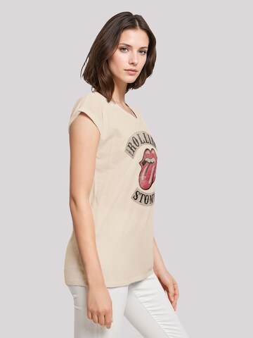 F4NT4STIC Shirt 'The Rolling Stones Tour '78' in Beige