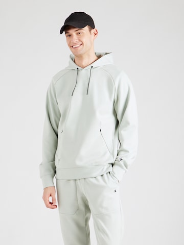 Sweat-shirt Champion Authentic Athletic Apparel en vert : devant