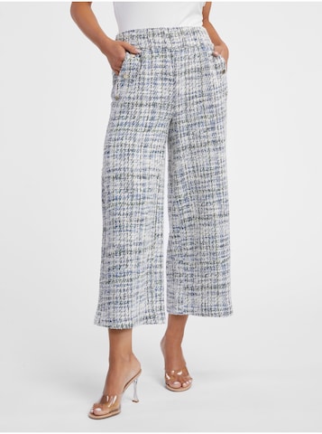 Orsay Wide leg Pants in Blue: front