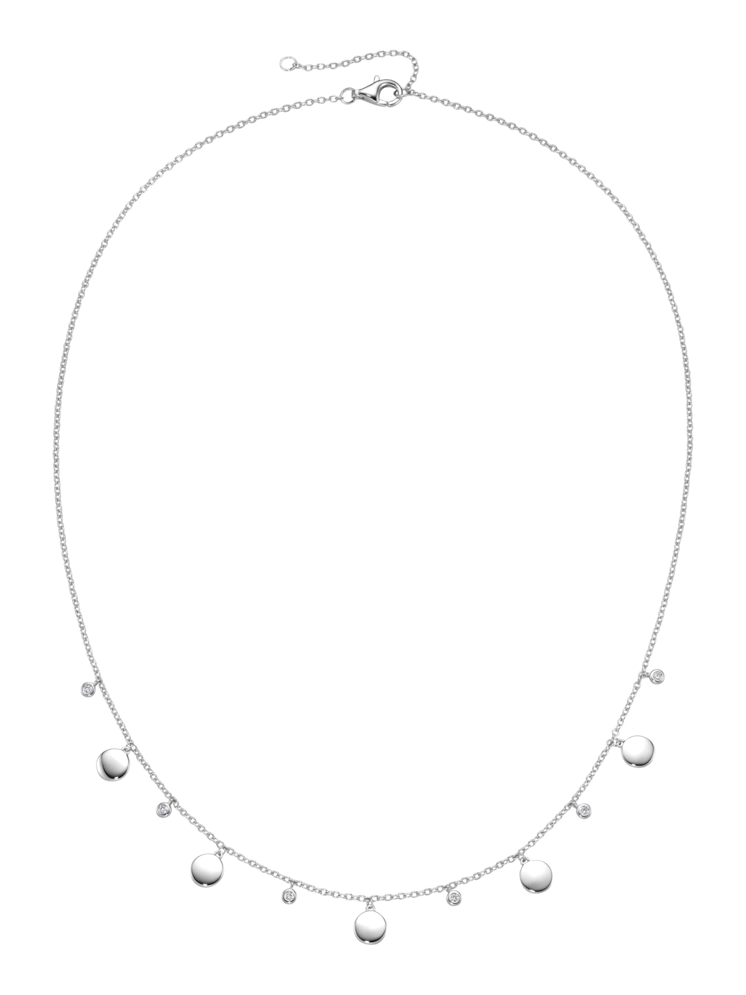 Smart Jewel Ketting in Zilver: voorkant