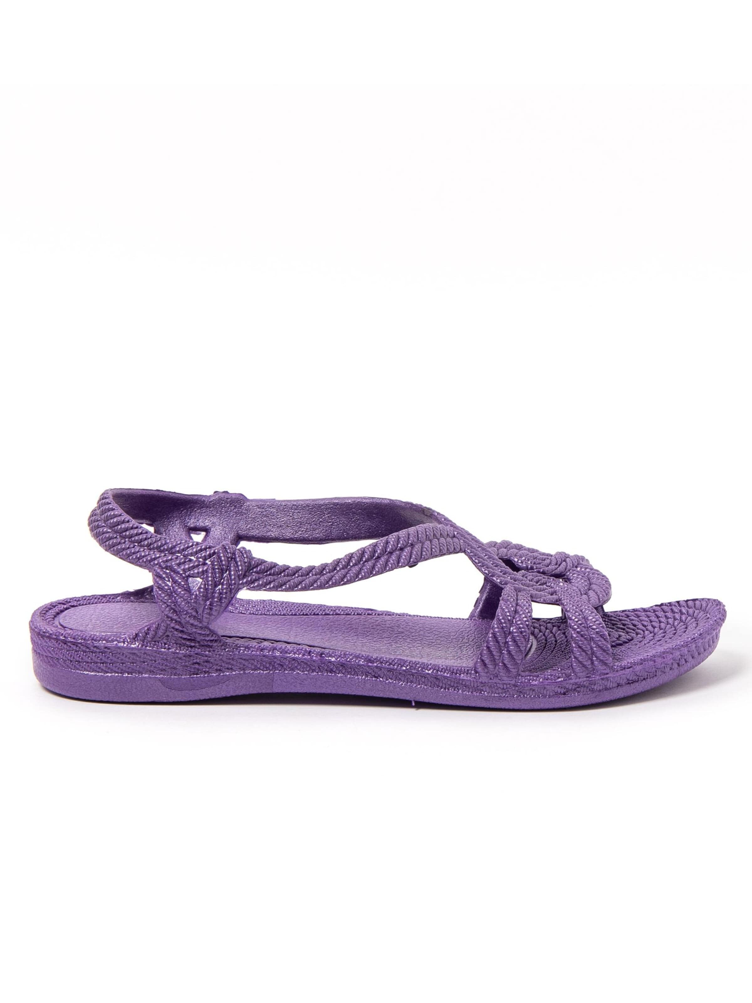Brasileras Sandals 'Esmirna' in Purple