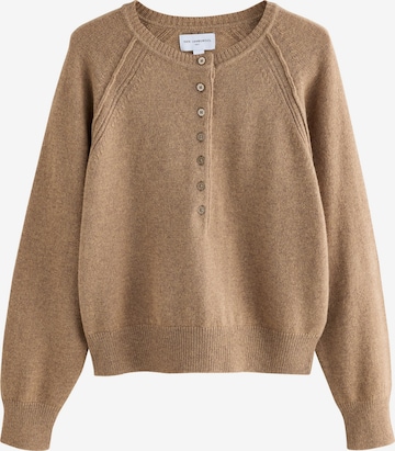 Next Neulepaita värissä ruskea: etupuoli