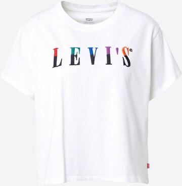 Tricou de la LEVI'S ® pe alb: față