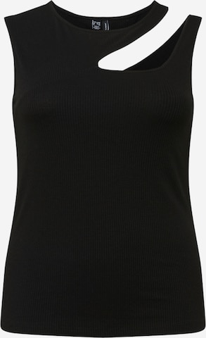 Vero Moda Curve - Top 'Marion' em preto: frente