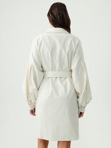 St MRLO Shirt Dress in White: back