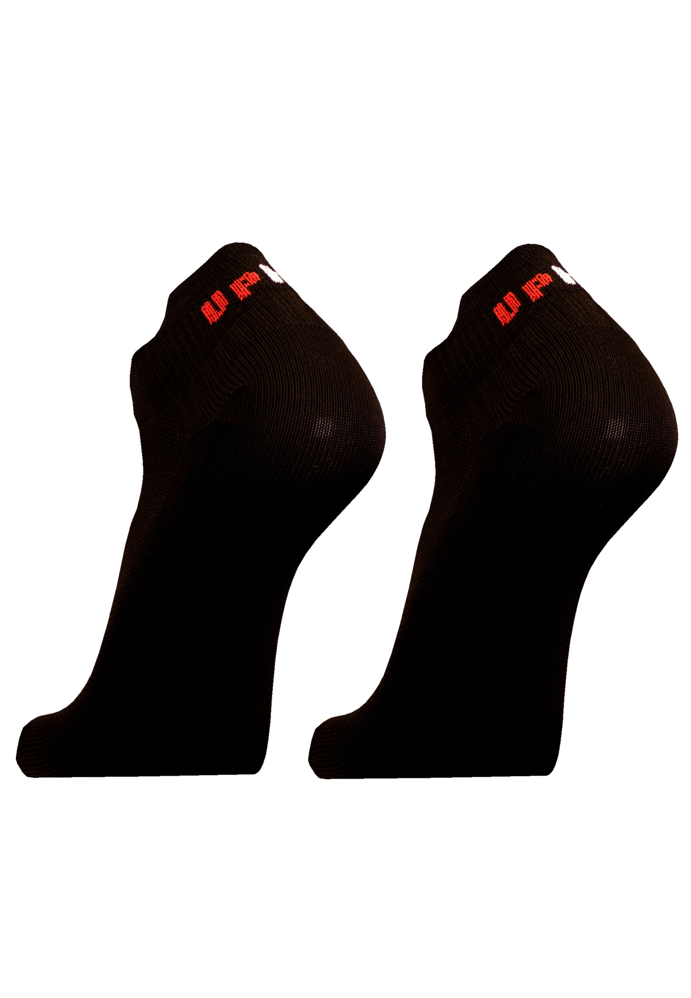 UphillSport Socken 'FRONT LOW' in Schwarz