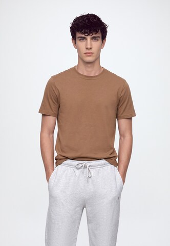 Tapered Pantaloni de la Abercrombie & Fitch pe gri