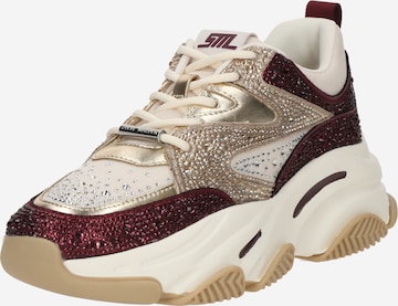 Sneaker bassa 'Privy' di STEVE MADDEN in oro: frontale
